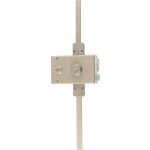 Jpm - serrure en applique horizontale 3 points  cylindre rond - vega main droite