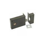 Jpm - serrure en applique horizontale  fouillot axe 83 mm - bec - de - cane