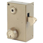 Serrure en applique verticale � mentonnet - droite