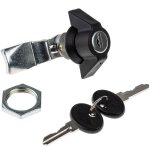 Serrure batteuse rs pro, d�verrouillage cl� noir ( prix pour 1 )