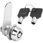 Serrure � came tubulaire � filetage, serrure � cylindre verrou de s�curit� pour barillet bo�te aux lettres ...