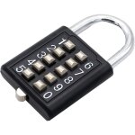Serrure � combinaison 5 casiers fixes m�canisme de serrure de porte de gym