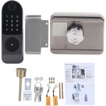 Serrure connect�e wifi porte s�curis�e empreinte digitale code carte cl� contr�le d'acc�s intelligent ...