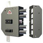 Dom - serrure de sa curita gauche cr 2250 double embout a appliquer sur les portes blinda es