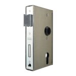 Bever - serrure  palastre din g / d pz paisseur de tube 40mm mandrin 60mm - 460461p