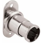 Serrure droite � ba�onnette 18mm sans barillet comprenant 1 serrure 1 rosace meuble placard armoire tiroir ...