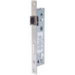 Serrure encastrable de porte et menuiserie metalique a cylindre axe 24 mm reversible bricard