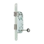 Yale - y75 - serrure  encastrer  cl, rversible, blanc, certifi nf niveau 2 ttire bouts ronds, ...