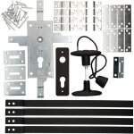 Serrure de garage - 60 mm - en acier - pour porte de garage - cylindre profil pour portes basculantes ...