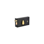 Jpm - serrure horizontale 144 � p�ne dormant 1 / 2 tour 140 mm - gauche - 144000 - 02 - 2a