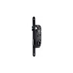 Vachette - serrure  larder noire 1 point d4500 - 40 mm - cl i - droite - bout rond - noir