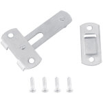 Serrure � loquet coulissante en acier inoxydable pour fen�tres et armoires