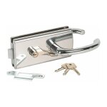 Strenger - serrure de miroiterie chrom� brillant - lagune 4300 - stremler