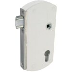 Serrure modulox � p�ne r�glable sans but�e blanc tirard gb591001