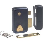 Cisa - serrure monopoint en applique vertical fouillot droite cylindre de 40mm 3005041000