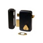 Cisa - serrure monopoint vertical tirage gauche cylindre de 50mm s'entrouvrant bc1534 3005036000bc1534 ...