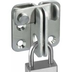 Serrure de porte coulissante cadenas moraillon loquet de porte loquet crochet antivol, finition inox ...