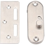 Serrure de porte coulissante � droit avec boucle de verrouillage de porte coulissante et verrou de porte ...