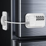Serrures de r�frig�rateur � combinaison - bloque porte frigo s�curit� enfant pour b�b�s, enfants et adultes ...