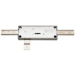 Mottura - serrure de rideau m�tallique 3 points de fermeture central � double panneton zingu� ? 45853 ...