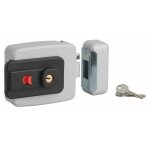 Thirard - serrure de sûreté horizontale à bouton et cylindre 50mm pour porte d'entrée, électrique, réversible, ... Thirard - serrure de sûreté horizontale à bouton et cylindre 50mm pour porte d'entrée, électrique, réversible, ...