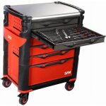 Servante 6 tiroirs + 135 outils de maintenance indus. sam outillage modules abs - 416 - 135sv