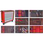 Mw tools - servante d'atelier complte xl 514 outils mwe512g2