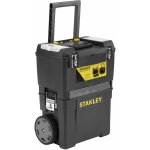 Servante carbone 3 en 1 - bote  outils - rangement electroportatif - carrousel rotatif - stanley, 1 ...