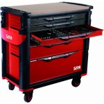 Sam outillage - servante extra large 6 tiroirs 202 outils maintenance modules abs - cpp - xl