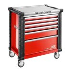 Servante jet - facom - jet. 6m4a - 6 tiroirs - 4 modules par tiroir - rouge