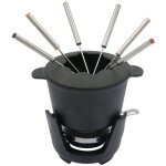 Service � fondue en fonte pour 6 personnes kinghoff kh - 1195