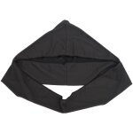 Serviette rafra�chissante en microfibre u - shape, protection solaire respirante pour temps chaud - noir ...