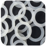 Set 12 pcs silicone transparent joints plomberie salle de bain taille 3 / 4
