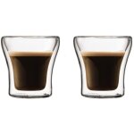 Set 2 verres - bodum - assam - double paroi - 0. 1 l - transparent Set 2 verres - bodum - assam - double paroi - 0. 1 l - transparent