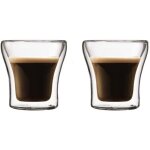 Set 2 verres - bodum - assam - double paroi - 0. 1 l - transparent Set 2 verres - bodum - assam - double paroi - 0. 1 l - transparent
