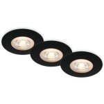 Set de 3 lampes encastr�es plafond led, lampes encastr�es ultraplates, spots encastr�s salle de bain, ...