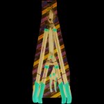 Brixo - set 3 pcs lagage acier pour cisailles de jardinage ciseaux taille - haies