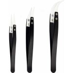 Set de 3 pinces � souder pointe c�ramique r�sistante � la chaleur 1 600 �c pour la r�paration d'appareils ...
