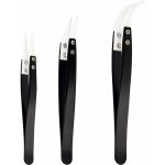 Set de 3 pinces � souder pointe c�ramique r�sistante � la chaleur 1 600 �c pour la r�paration d'appareils ...