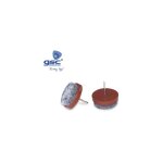 Gsc - set 8 feutres ronds avec clou �20mm marron 003802781