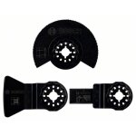 Set d'accessoires pour outils multifonctions, 3 pcs bosch accessories 2607017324 n / a