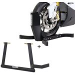 Set b�quille d'atelier pour moto guzzi v85 tt bloque roue s - e1