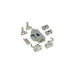 Set espagnolette serrure set d 25 droite avec nickel'?