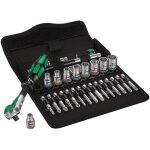 Set de douilles et d'embouts de vissage 1 / 4' wera 8100 sa 9 zyklop speed imp 1 / 4' (28 pi�ces)