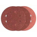 Set de feuilles abrasives pour ponceuse excentrique avec bande auto - agrippante, perfor bosch accessories ...