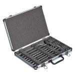 Set de forets et de burins 17 pices sds + c - makita - d - 42444