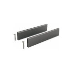 Hettich - set arcitech topside pour tiroir 218 / 94 ou 250 / 126 mm - l. 650 mm - anthracite - 9122970 ...