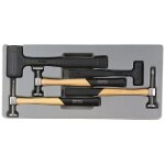 Set de marteaux � d�bosseler tt4 tray 5 pi�ces teng tools ttpsad
