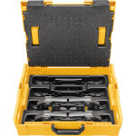 Set pinces � sertir (m�choires) profil bmp 1 / 4 + 3 / 8 + 1 / 2 + 5 / 8'' l - boxx (sauf mini - press ...