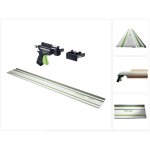 Rail de guidage set de serrage rapide fs 1400 / 2 ( 491498 ) + fs - rapid / r ( 489790 ) - festool